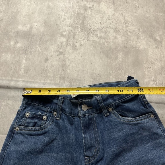 Vtg Levis Jeans Student 14Reg 27x29 Medium Wash 505 Regular Straight Leg Denim - Picture 5 of 10